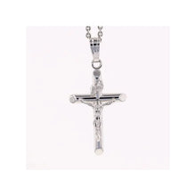KK Sterling crucifix cross