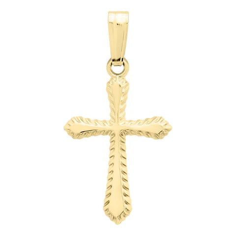 KK 14K GF rope edge Cross