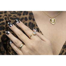 Open Shank Asymmetrical Diamond Ring