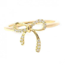 Diamond Accent Bow Ring
