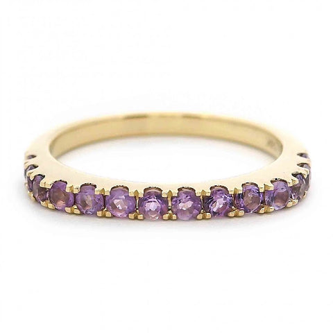 Gemstone Bar Illusion Ring