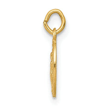 14k Polished Solid Small Miraculous Medal Oval Charm